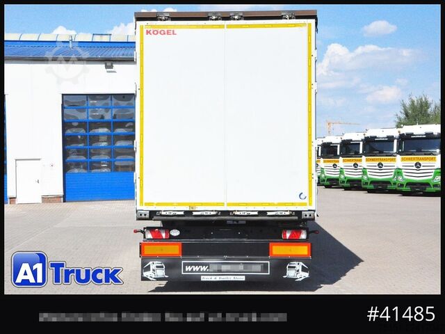 Open semitrailer with tarp KOEGEL S 24 Tautliner, Alufelgen, neue Plane, VDI 2700