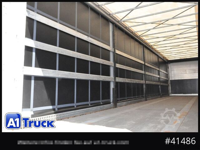 Open semitrailer with tarp KOEGEL S 24 Tautliner, Alufelgen, neue Plane, VDI 2700