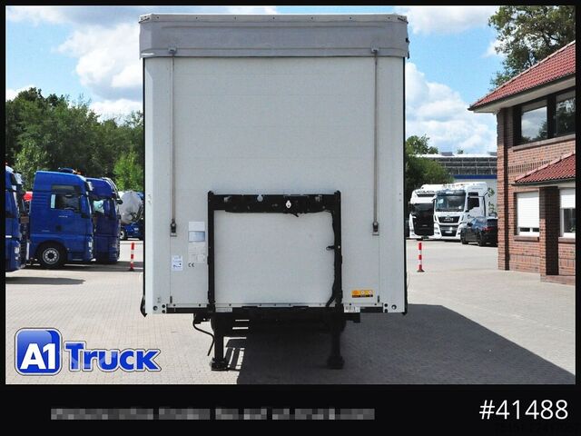 Open semitrailer with tarp KOEGEL S 24 Tautliner, Alufelgen, neue Plane, VDI 2700