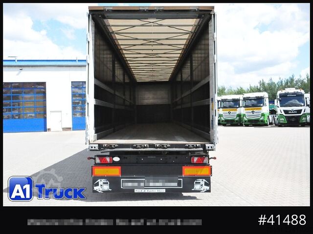 Open semitrailer with tarp KOEGEL S 24 Tautliner, Alufelgen, neue Plane, VDI 2700