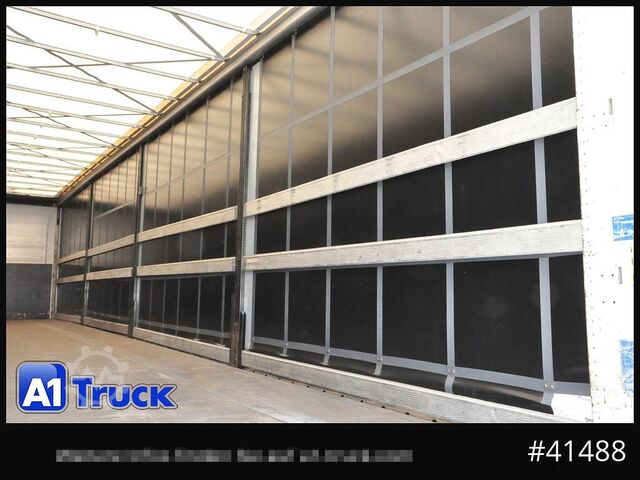 Open semitrailer with tarp KOEGEL S 24 Tautliner, Alufelgen, neue Plane, VDI 2700