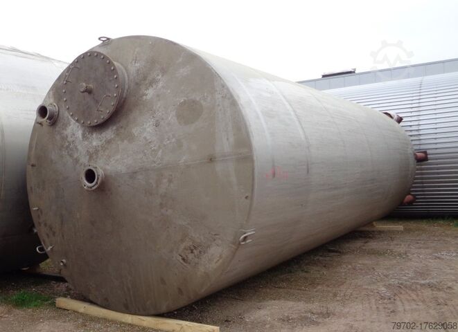 Stainless steel storage tank 4 x 56 cbm