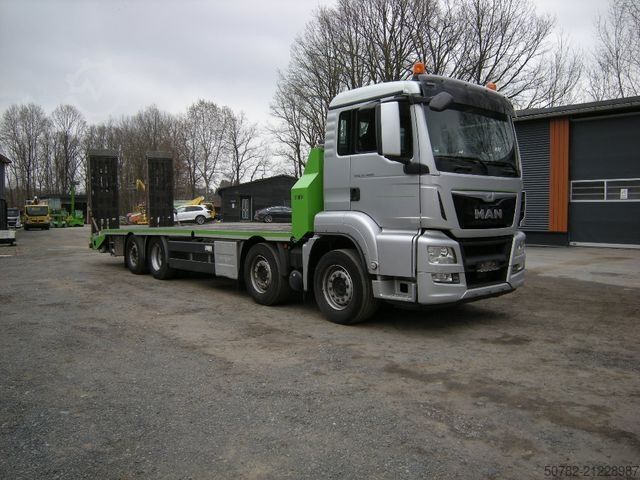 Abschleppwagen MAN MAN 35.400, Zanner Plateau, Rampen, Winde