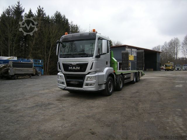 Abschleppwagen MAN MAN 35.400, Zanner Plateau, Rampen, Winde