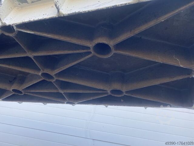 Straightening and welding plate made of cast steel and grey cast iron, heavily ribbed, former markin  2000x1000
