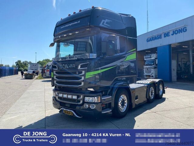 Standard tractor Scania R520 V8 / 6x2/4 / Retarder / Full air suspensio...