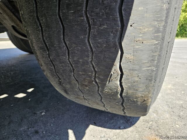 Tipper semitrailer CARNEHL CHKS/HH Stahlrundmulde / Gesteinsmulde