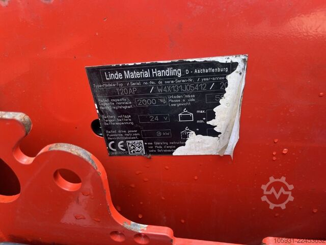 Electric Pallet Truck Linde T20AP