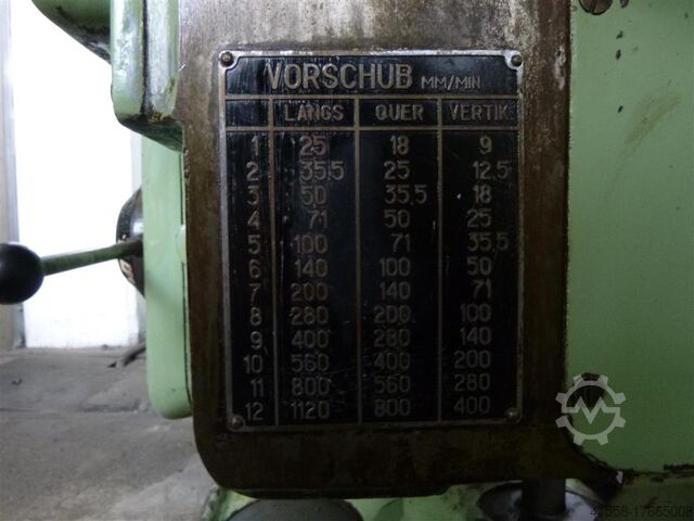 Universal Milling Machine Stankoimport 6H80