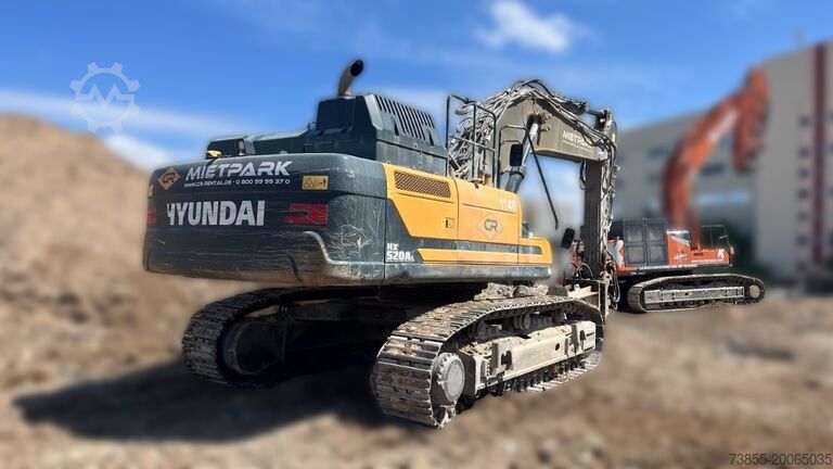 Tracked Excavator Hyundai HX520AL