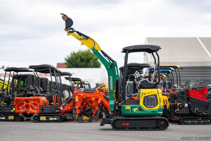 Minibagger HAPPY 3 Zylinder Kingway HAPPY