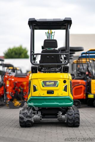 Minibagger HAPPY 3 Zylinder Kingway HAPPY