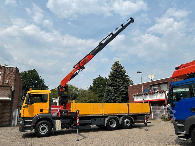 Truck mounted crane MAN 26.310 TGA Pritsche + PK29002 Kran 6x2