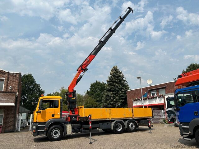Truck mounted crane MAN 26.310 TGA Pritsche + PK29002 Kran 6x2