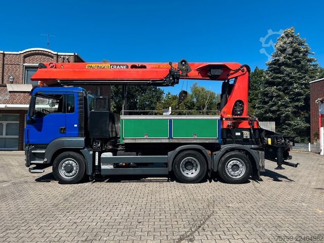 Truck mounted crane MAN 28.400 Dachdeckerkran PK 40001 28 Meter 6x4-4
