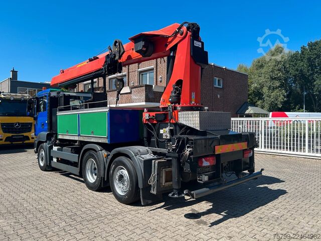 Truck mounted crane MAN 28.400 Dachdeckerkran PK 40001 28 Meter 6x4-4