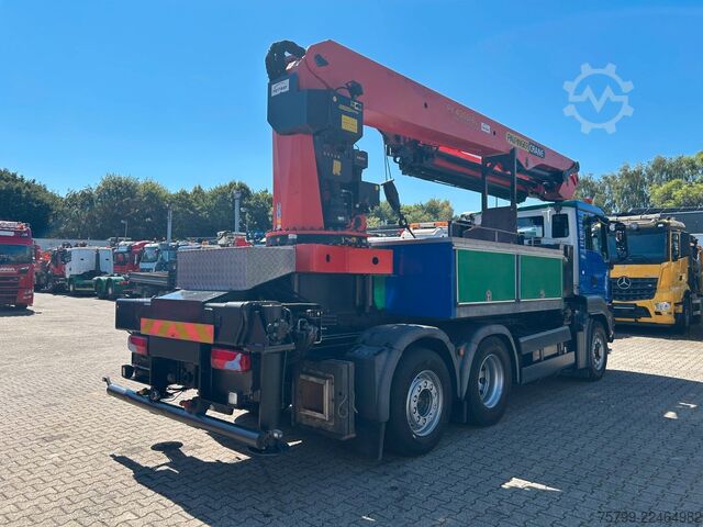 Truck mounted crane MAN 28.400 Dachdeckerkran PK 40001 28 Meter 6x4-4