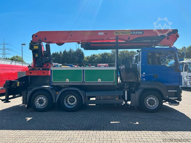 Truck mounted crane MAN 28.400 Dachdeckerkran PK 40001 28 Meter 6x4-4