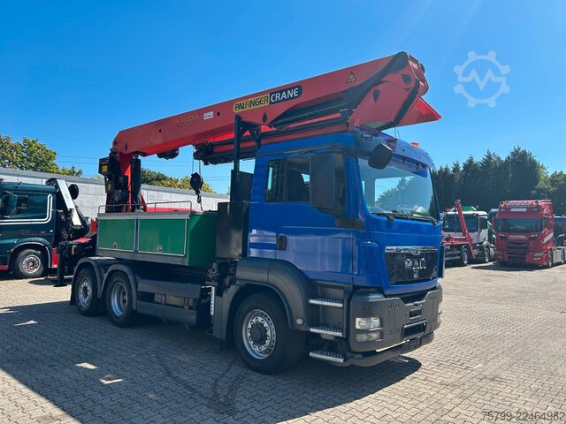 Truck mounted crane MAN 28.400 Dachdeckerkran PK 40001 28 Meter 6x4-4