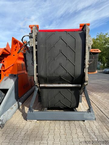 Mobile shredder with electric drive. ARJES VZ 750 E