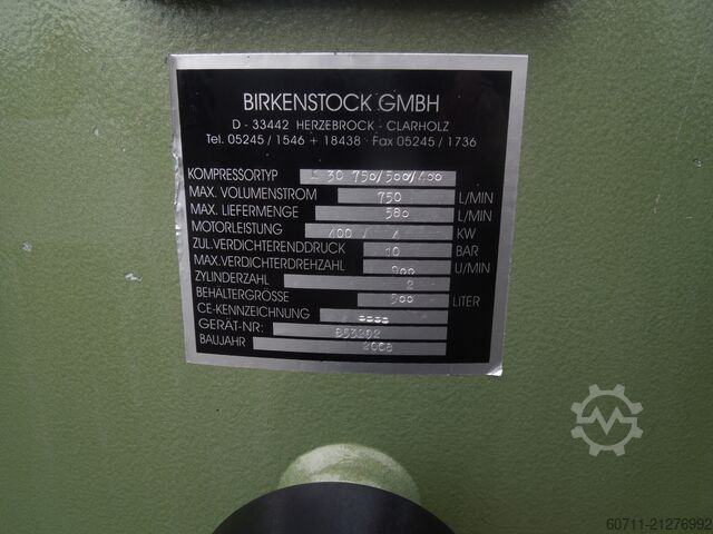 Kolbenkompressor Birkenstock 
