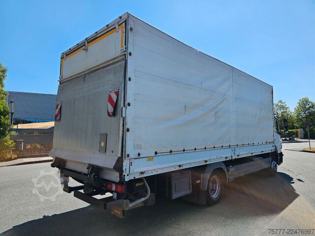 LKW mit Pritsche & Plane MERCEDES-BENZ Atego 12-24 PL-SP- Blatt/Luft- Klima- LBW