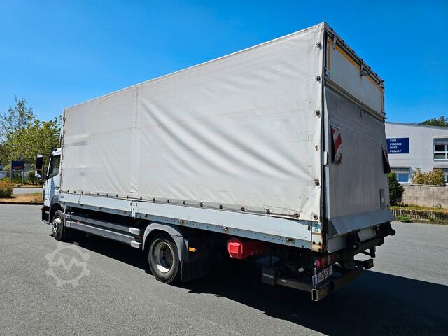 LKW mit Pritsche & Plane MERCEDES-BENZ Atego 12-24 PL-SP- Blatt/Luft- Klima- LBW