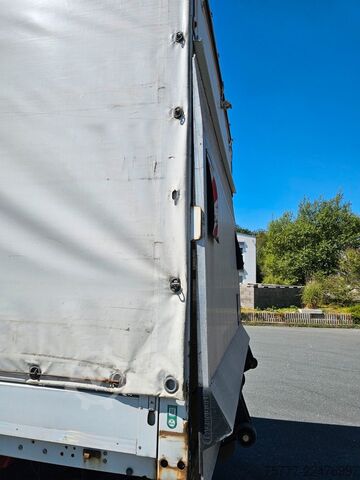 LKW mit Pritsche & Plane MERCEDES-BENZ Atego 12-24 PL-SP- Blatt/Luft- Klima- LBW