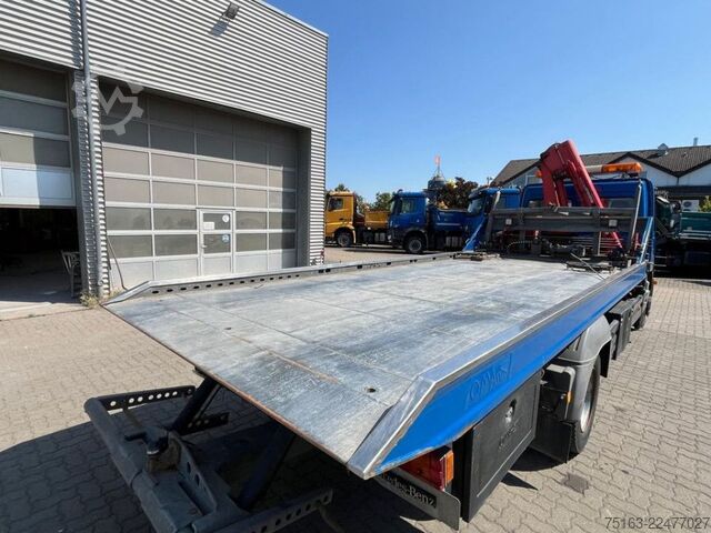 Abschleppwagen LKW MERCEDES-BENZ Atego 1218 L Pritsche Kran Verschiebepl.+Brille