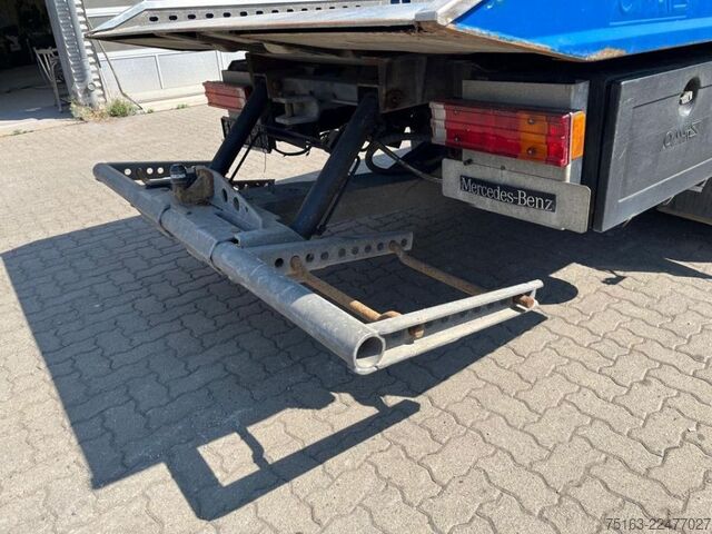 Abschleppwagen LKW MERCEDES-BENZ Atego 1218 L Pritsche Kran Verschiebepl.+Brille