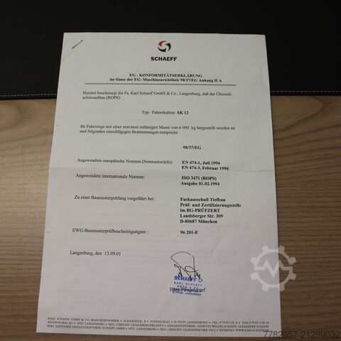 Radlader Schaeff SKL833