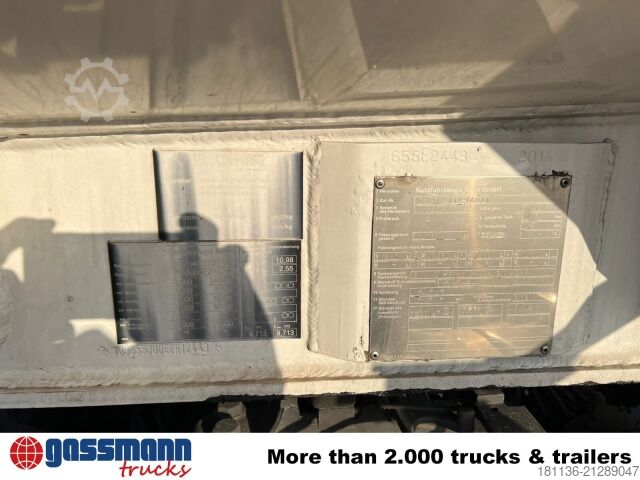 Tankauflieger Rohr TAL 44.0 / 22-27, 39.000l, 4 Kammern,