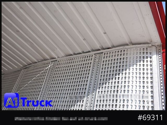 Swap body with box structure KRONE WB BDF 7,45 Koffer, 2770mm innen, beschädigt