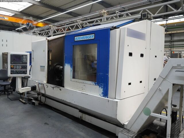 Drehmaschine-konventionell-elektronisch VDF Boehringer ND 200