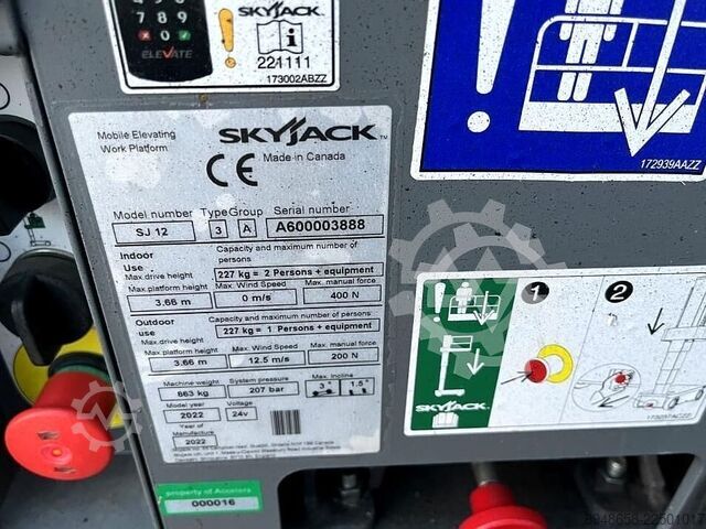 Scherenbühne SkyJack SJ 12