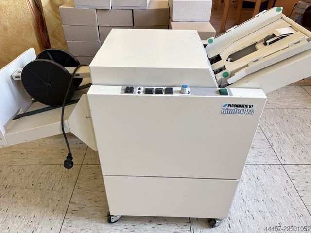 Broschürenfertigungssystem Morgana Plockmatik 61 Pro