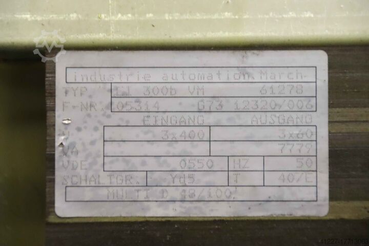 Charger for forklift 48 V/100 A Miditron D 400G 48/100 PWF-PMT