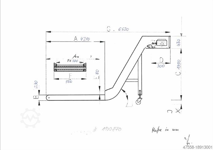 Späneförderer RICHTER SP 400/63
