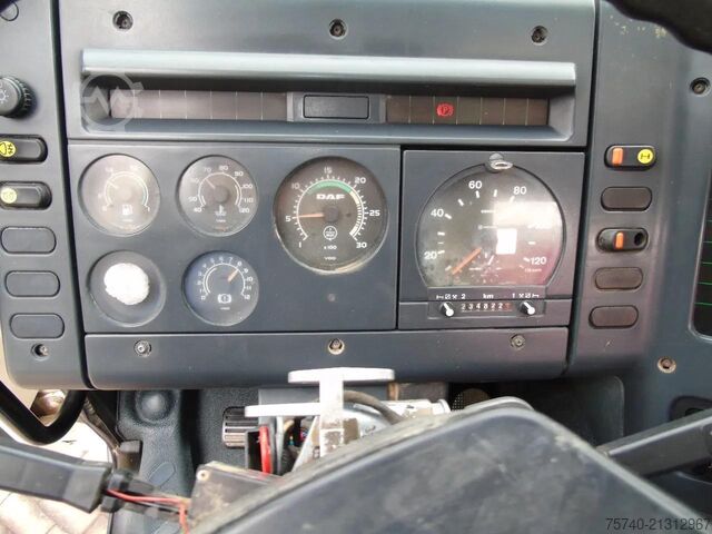 Crane DAF CF 75.240 ATI + EURO 2 + HIAB 090 + 3SIDE TIPPER