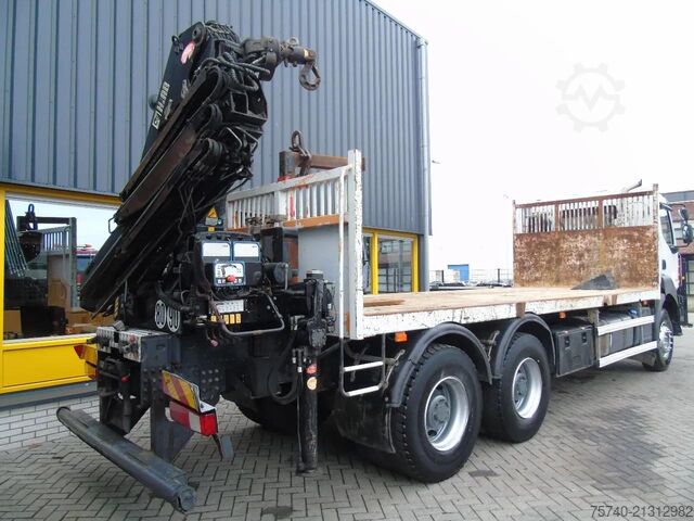 Crane Renault Kerax 460DXI + HIAB 166 HIDUO + 6X4 + EURO 5 + ...