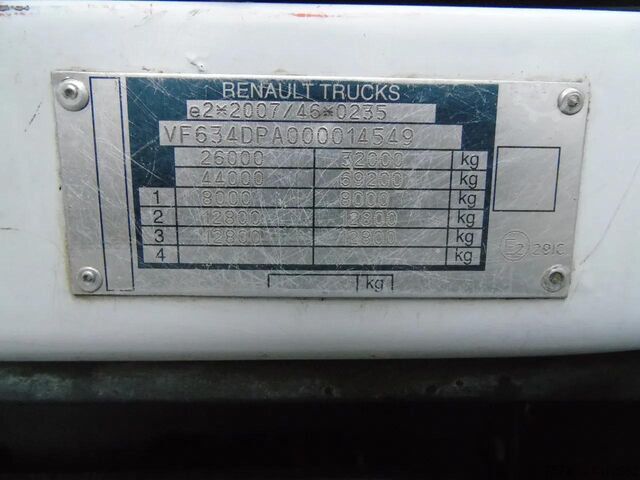 Crane Renault Kerax 460DXI + HIAB 166 HIDUO 3 X EXT. + 6X4 + ...
