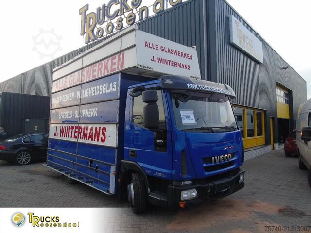 Glass transport Iveco Eurocargo 80E180 + manual
