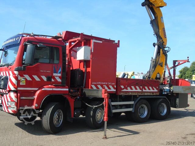 Crane MAN TGS 35.440 + COPMA 450 6x + 8X4 + SPRING + MANU...