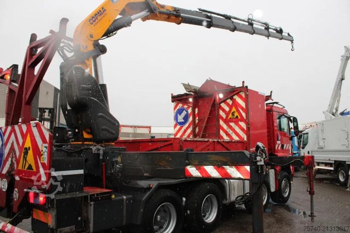 Crane MAN TGS 35.440 + COPMA 450 6x + 8X4 + SPRING + MANU...