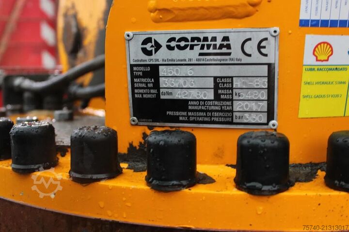 Crane MAN TGS 35.440 + COPMA 450 6x + 8X4 + SPRING + MANU...