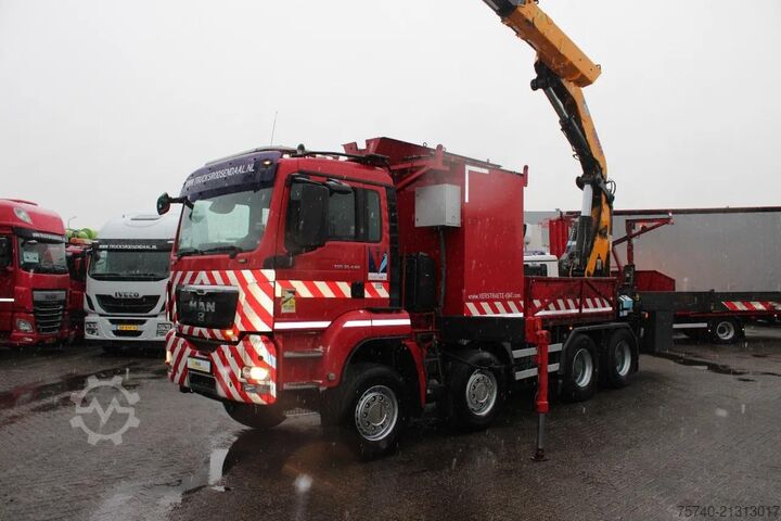 Crane MAN TGS 35.440 + COPMA 450 6x + 8X4 + SPRING + MANU...