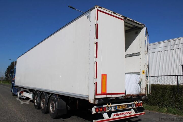Box body Kässbohrer 3x axle + bpw