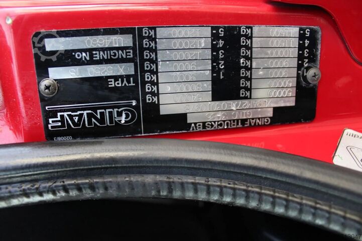 Tipper Ginaf X 5250 + TIPPER 104 + MANUAL