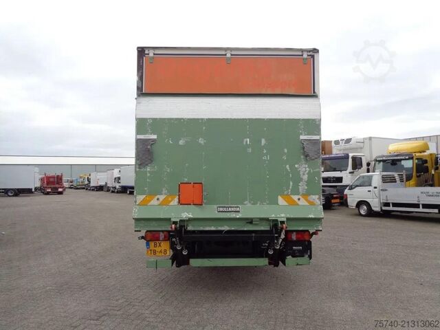 Box body Mercedes-Benz Atego 822 + Euro 5 + Dhollandia lift