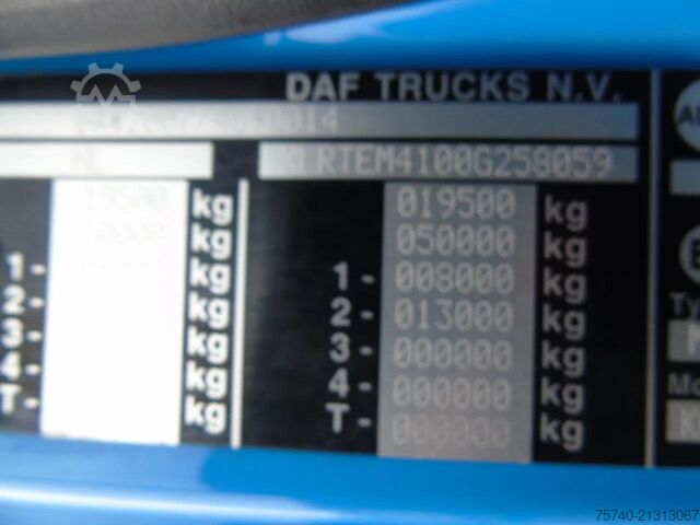 Standard tractor DAF CF 410 + APK 21-08-2026